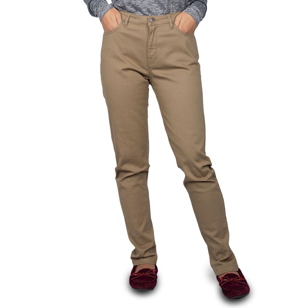 Clique Khaki All-around 5 Pocket Womens Pant